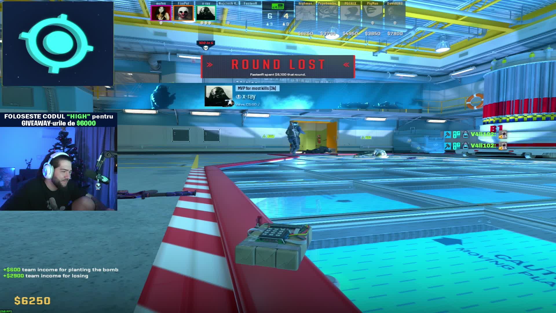 Kick Highman Highman clipped by addon295