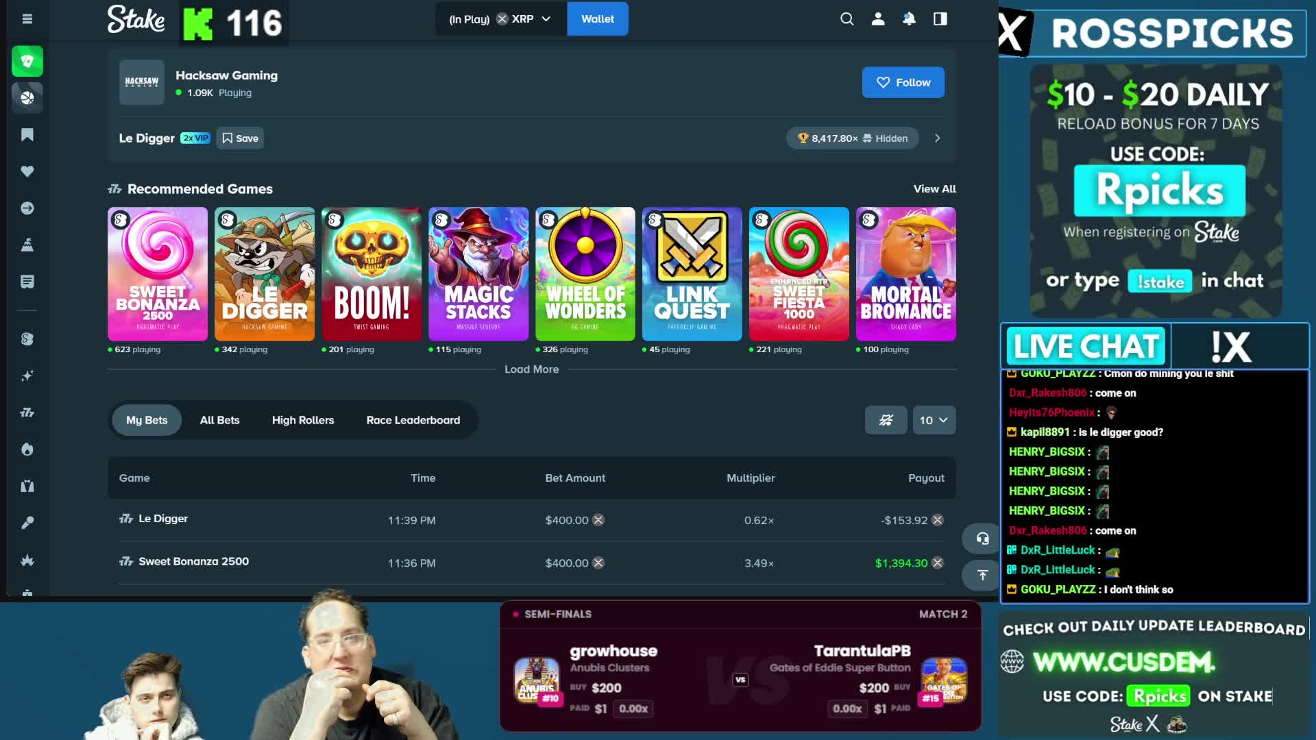 DeMize clipped by Bandsforus