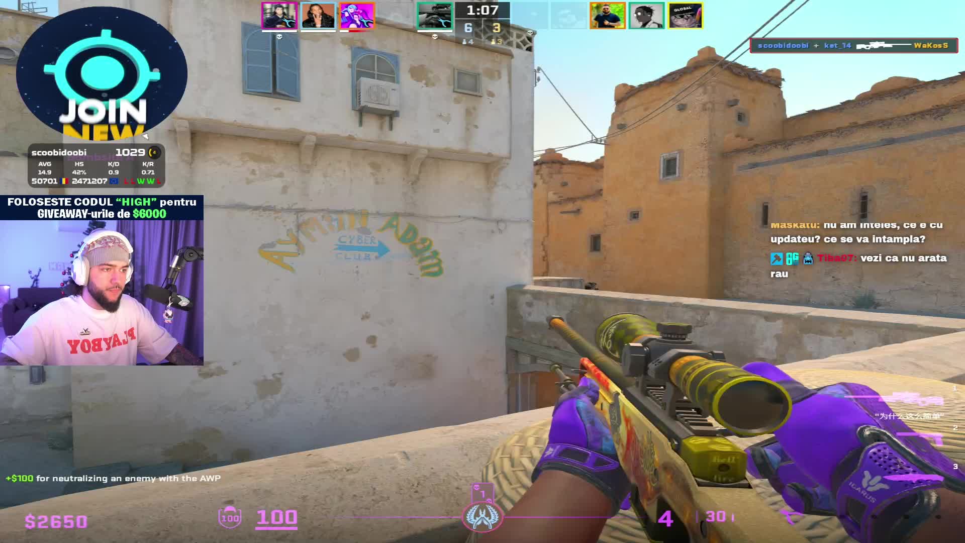Kick Highman Highman clipped by Mihaita777