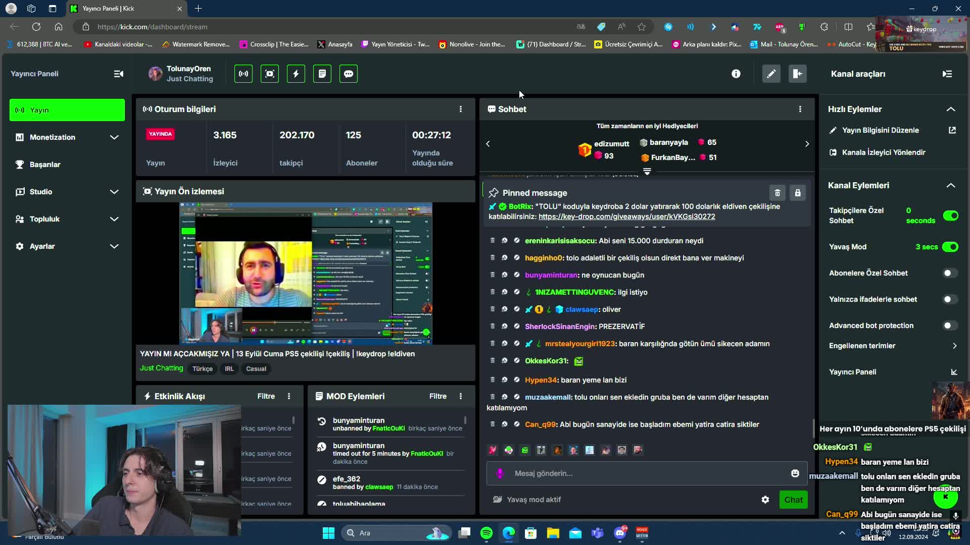 KickBot: Customizable Chat Bot for Kick